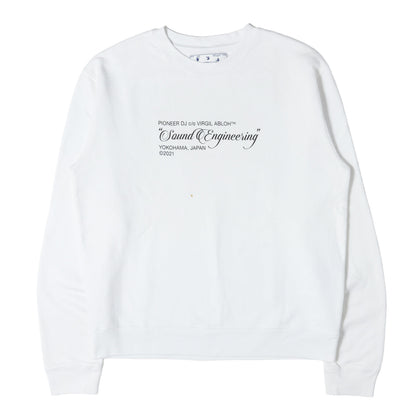 21AW ×Pioneer DJ グラフィックプリント スウェット