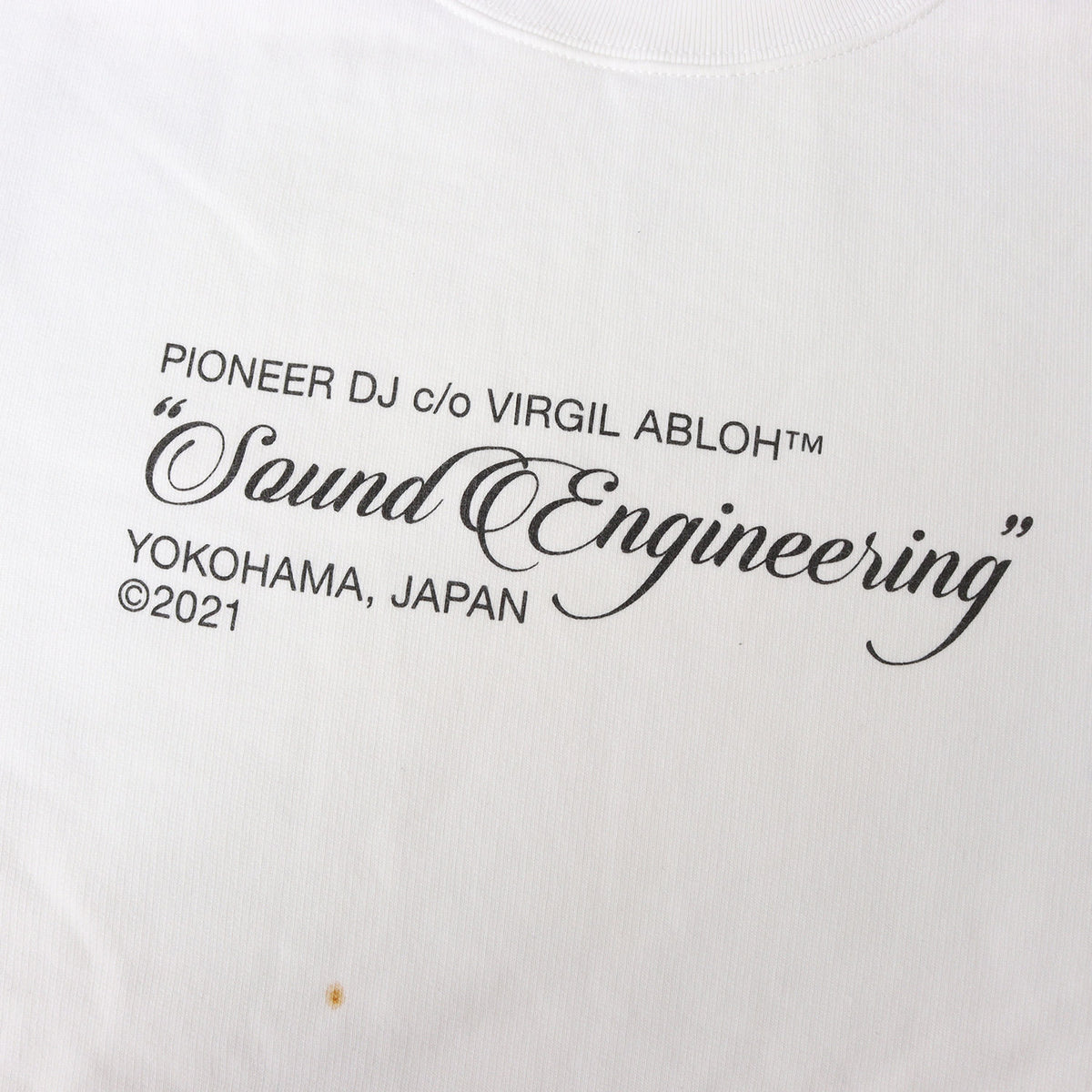 21AW ×Pioneer DJ グラフィックプリント スウェット