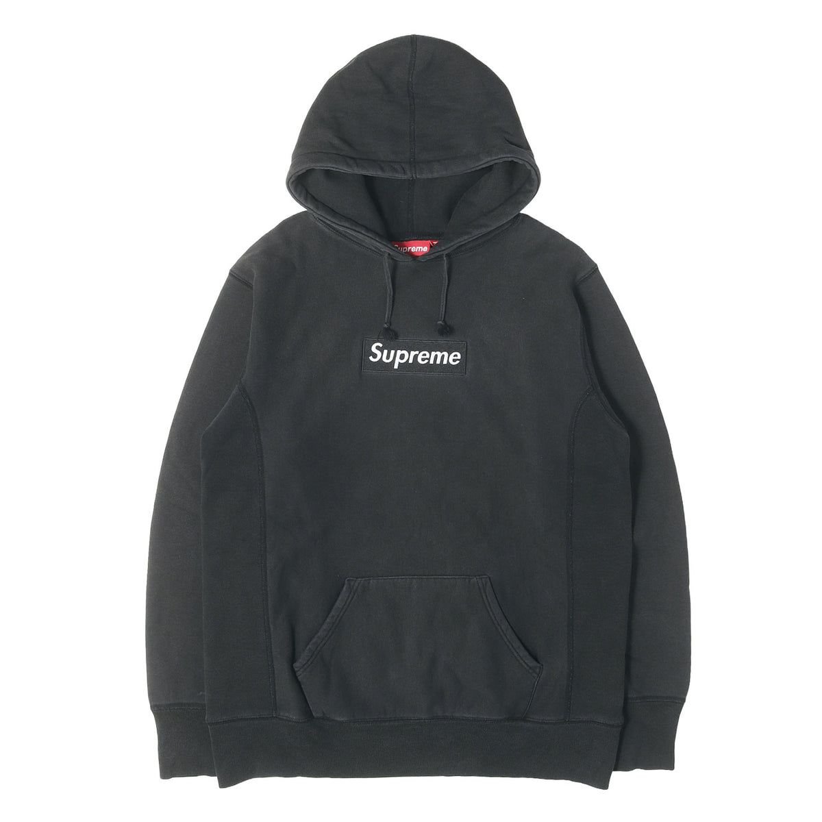 00s 紙タグ BOXロゴ スウェットパーカー(Box Logo Hooded Sweatshirt)