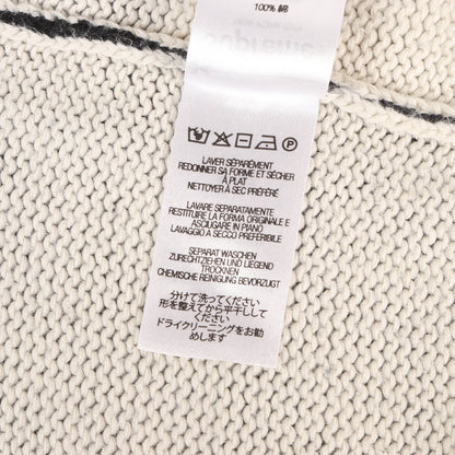 22SS ×Nate Lowman バレットホール&フラワー コットンニット セーター (Sweater)