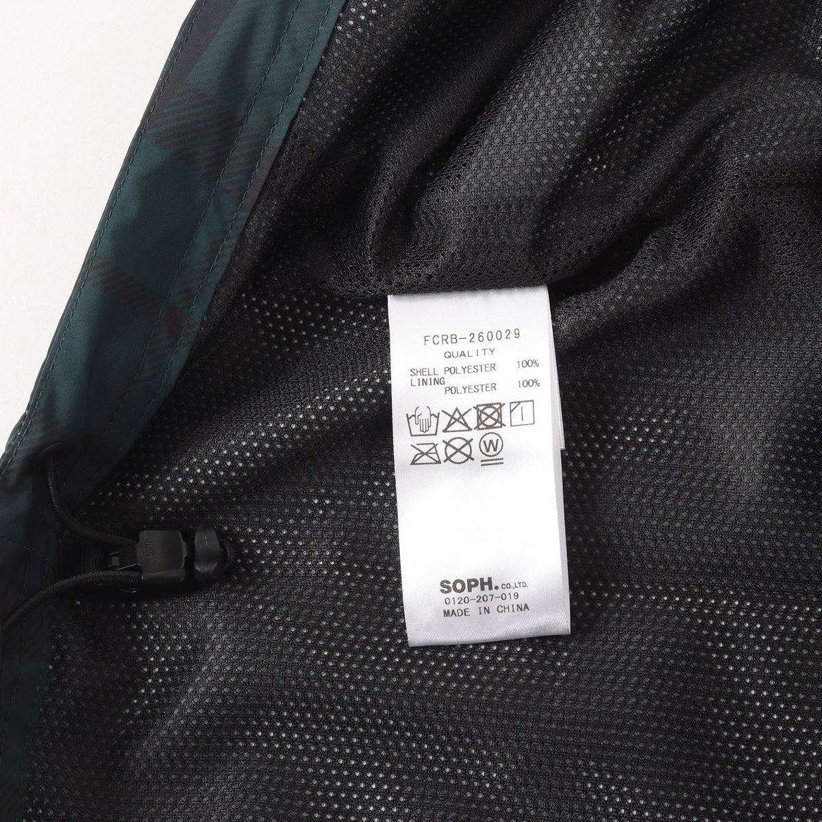 26SS ポロカラー チェック ピステ(PLAID PRACTICE POLO COLLAR PISTE)