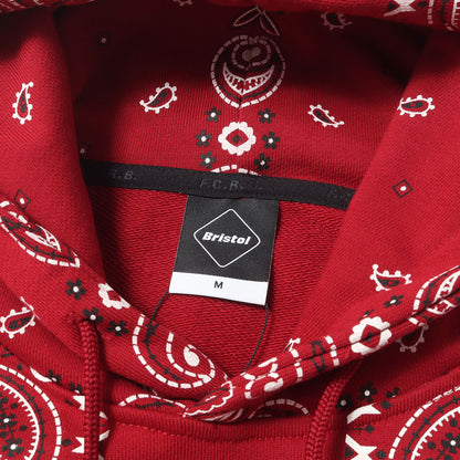 26SS バンダナ柄 スウェットパーカー (BANDANA SWEAT HOODIE)