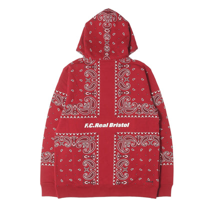 26SS バンダナ柄 スウェットパーカー (BANDANA SWEAT HOODIE)