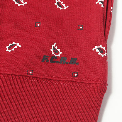 26SS バンダナ柄 スウェットパーカー (BANDANA SWEAT HOODIE)