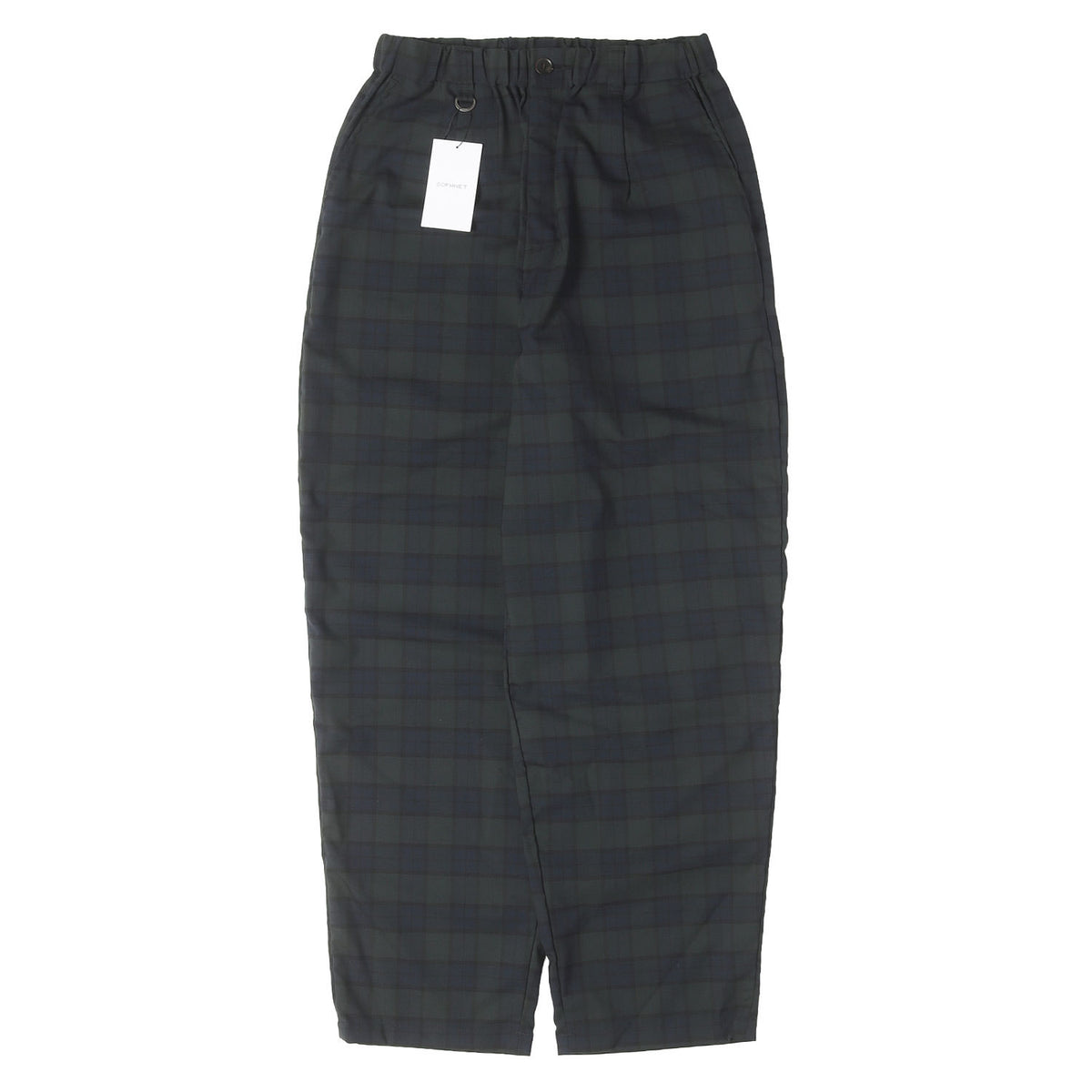 26SS ブラックウォッチ トロピカル テーパード イージーパンツ(TROPICAL CHECK TAPERED BOLD PANTS)