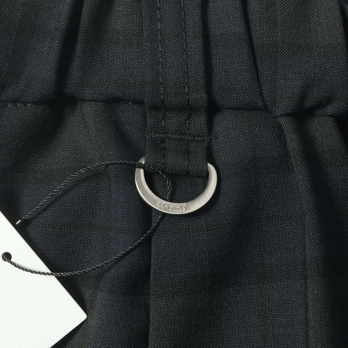 26SS ブラックウォッチ トロピカル テーパード イージーパンツ(TROPICAL CHECK TAPERED BOLD PANTS)