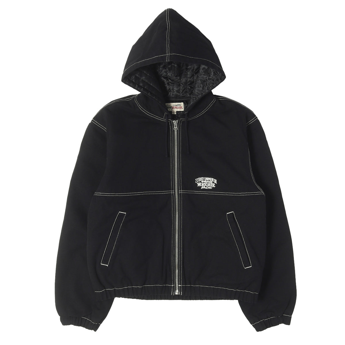 25AW コットンダック フーデッド ワークジャケット(Work Jacket Contrast Stitch)