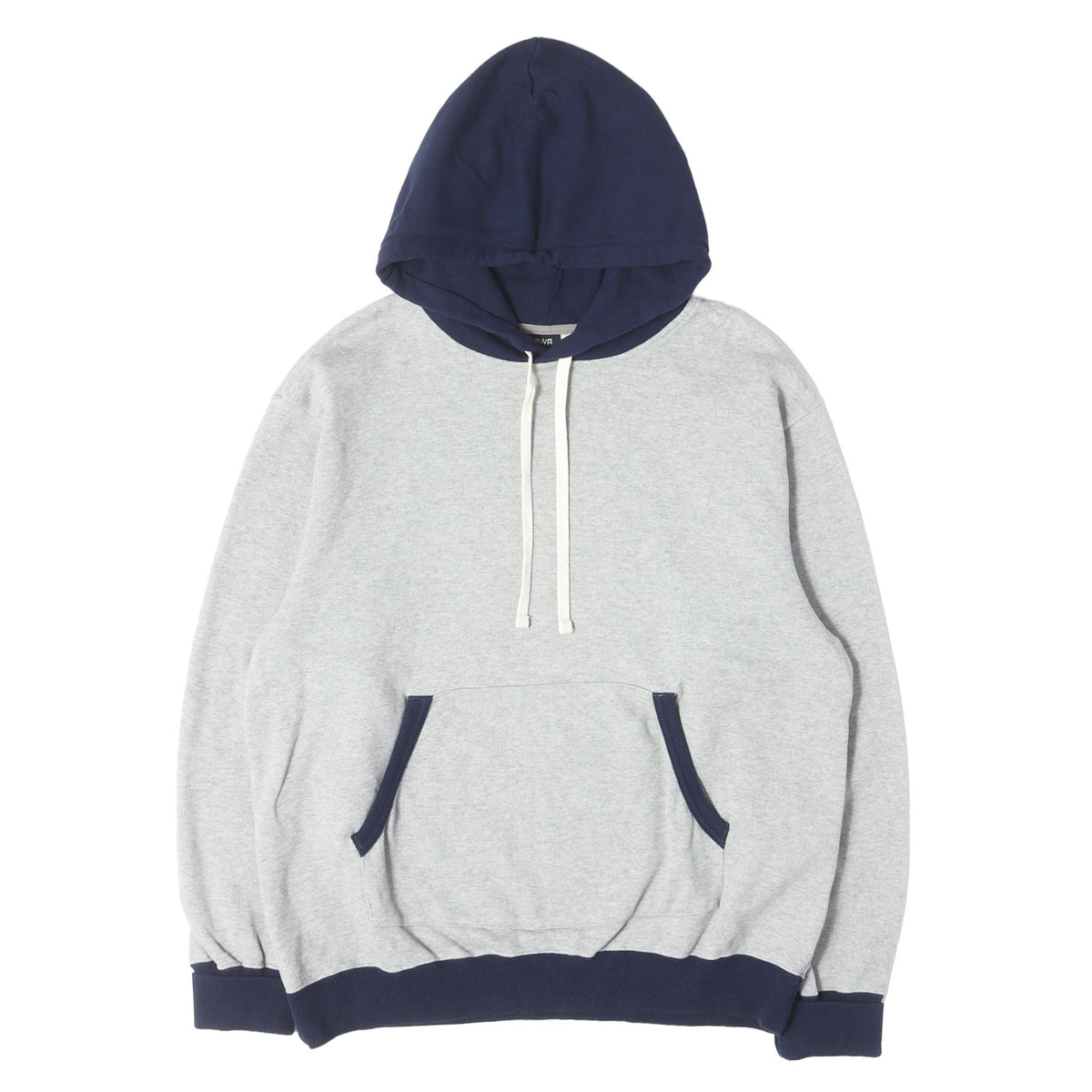 2トーン ヘビー 鹿の子スウェット パーカー(HEAVY KANOKO BLOCK HOODIE)