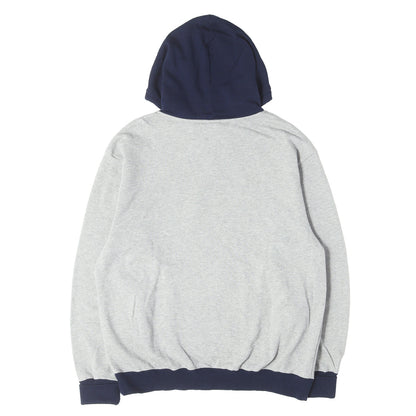 2トーン ヘビー 鹿の子スウェット パーカー(HEAVY KANOKO BLOCK HOODIE)