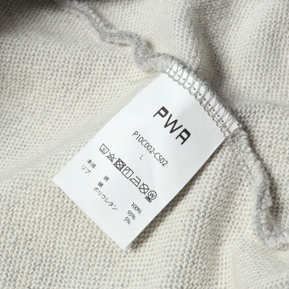 2トーン ヘビー 鹿の子スウェット パーカー(HEAVY KANOKO BLOCK HOODIE)