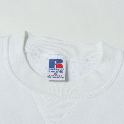 [人気モデル] 90s 無地 前V セットイン スウェットシャツ USA製