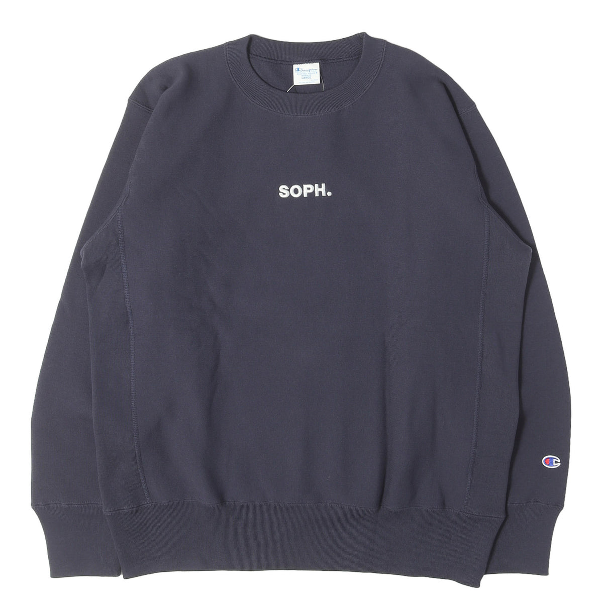 24AW ×Champion ロゴ刺繍 リバースウィーブ スウェット(REVERSE WEAVE CREWNECK SWEAT)