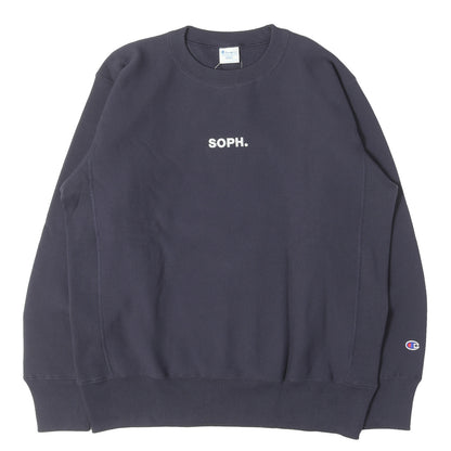 24AW ×Champion ロゴ刺繍 リバースウィーブ スウェット(REVERSE WEAVE CREWNECK SWEAT)