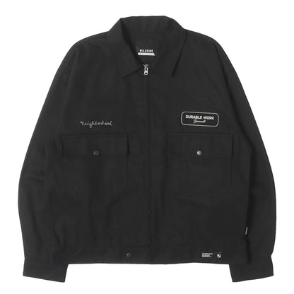 26SS ×WILDSIDE YOHJI YAMAMOTO フルジップ ワークジャケット(ZIP WORK JACKET)