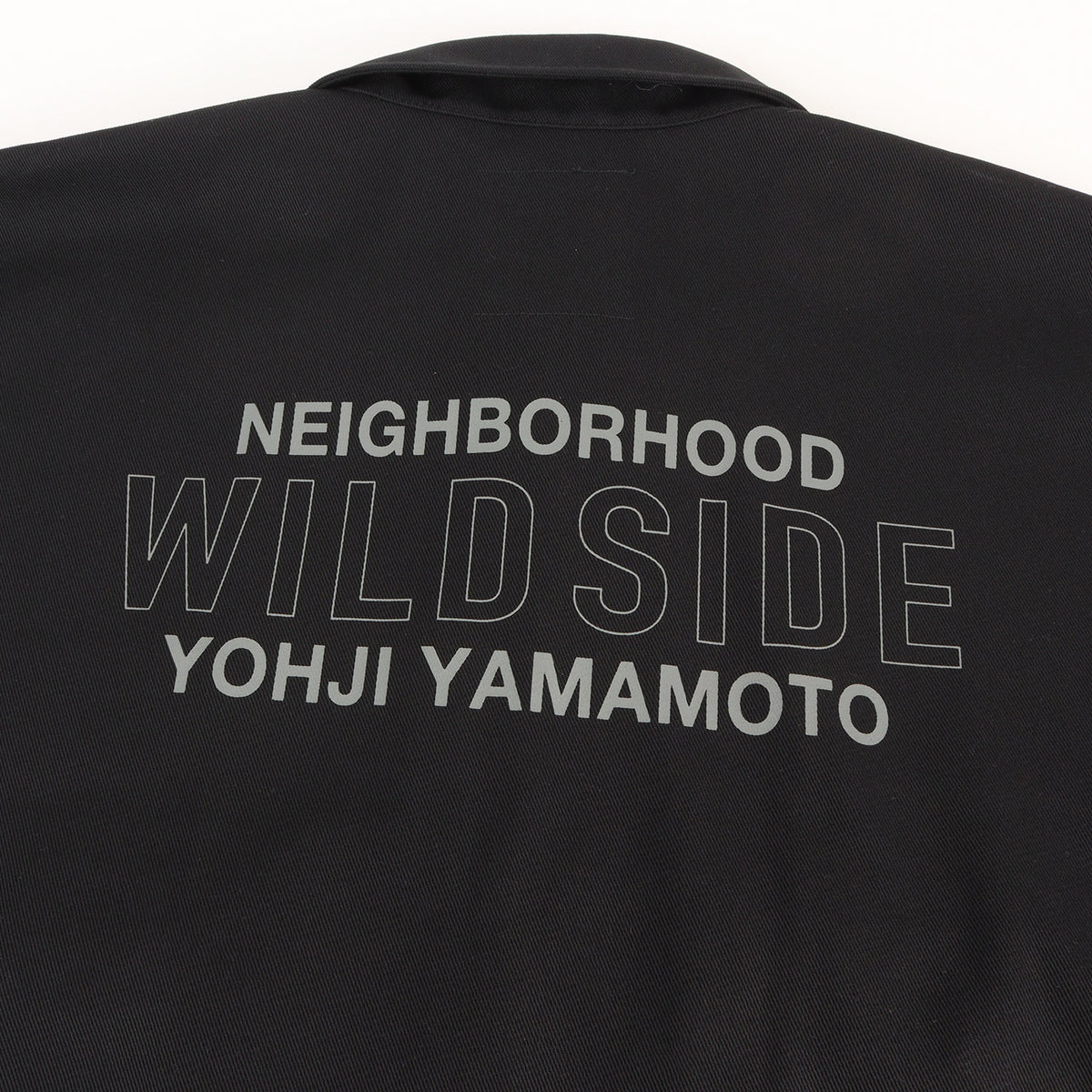 26SS ×WILDSIDE YOHJI YAMAMOTO フルジップ ワークジャケット(ZIP WORK JACKET)