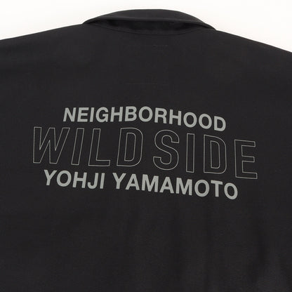 26SS ×WILDSIDE YOHJI YAMAMOTO フルジップ ワークジャケット(ZIP WORK JACKET)