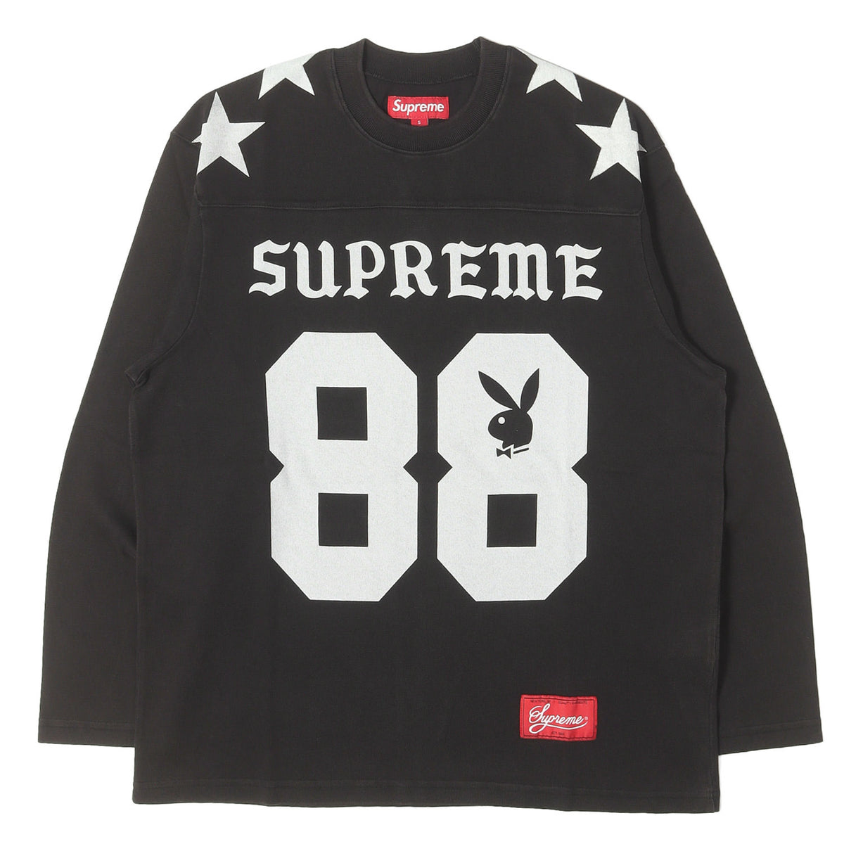 26SS ×Playboy フェード加工 フットボール トップ(L/S Football Top)