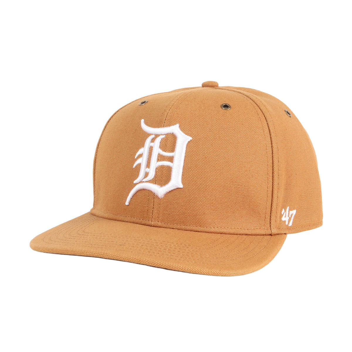 ×MLB デトロイト・タイガース ×47 Brand ブラウンダック スナップバック キャップ