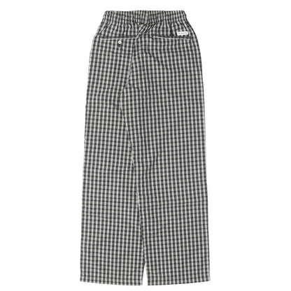 24SS ドビーチェック コットン イージーパンツ(Dobby Check Easy Pants)