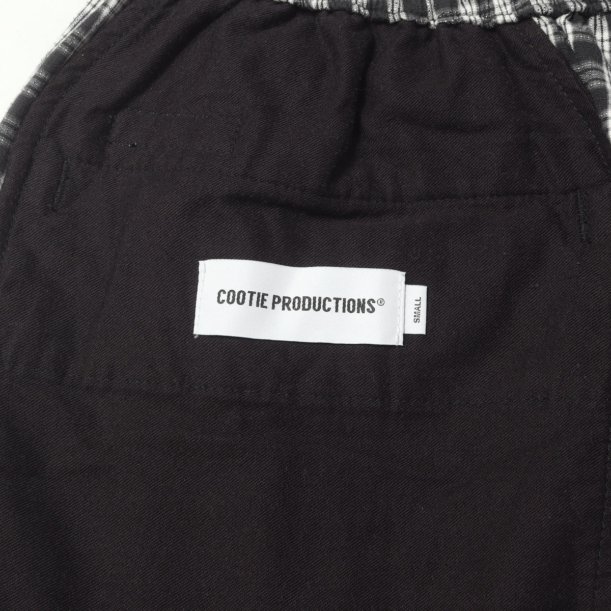 24SS ドビーチェック コットン イージーパンツ(Dobby Check Easy Pants)