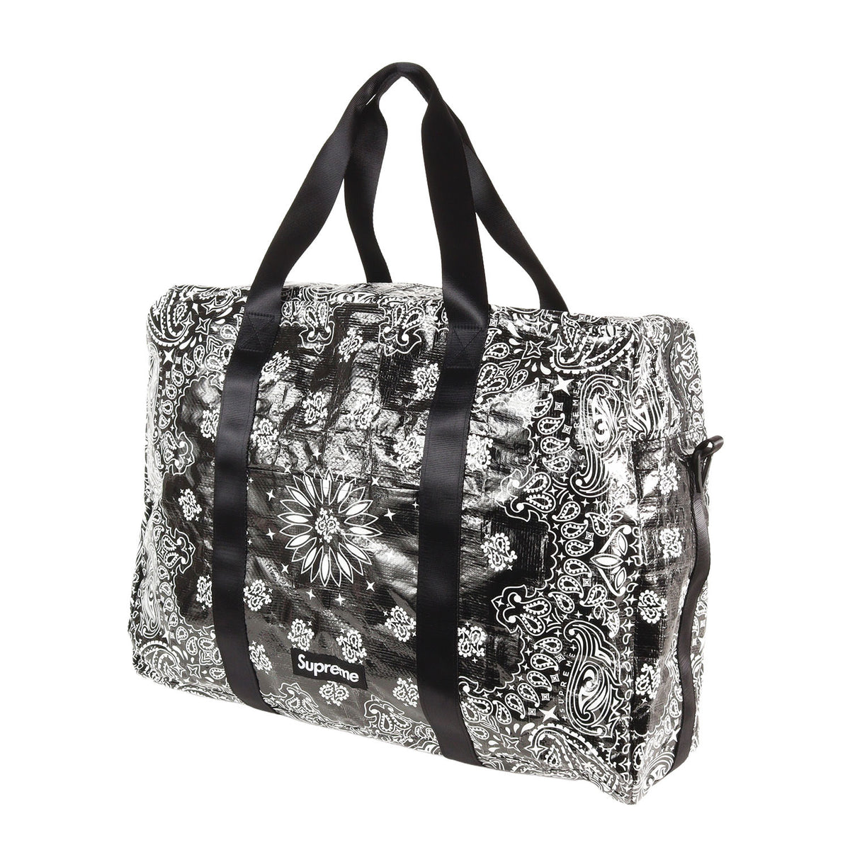 21SS バンダナ柄 タープ ラージ 2WAY ダッフルバッグ(Bandana Tarp Large Duffle Bag