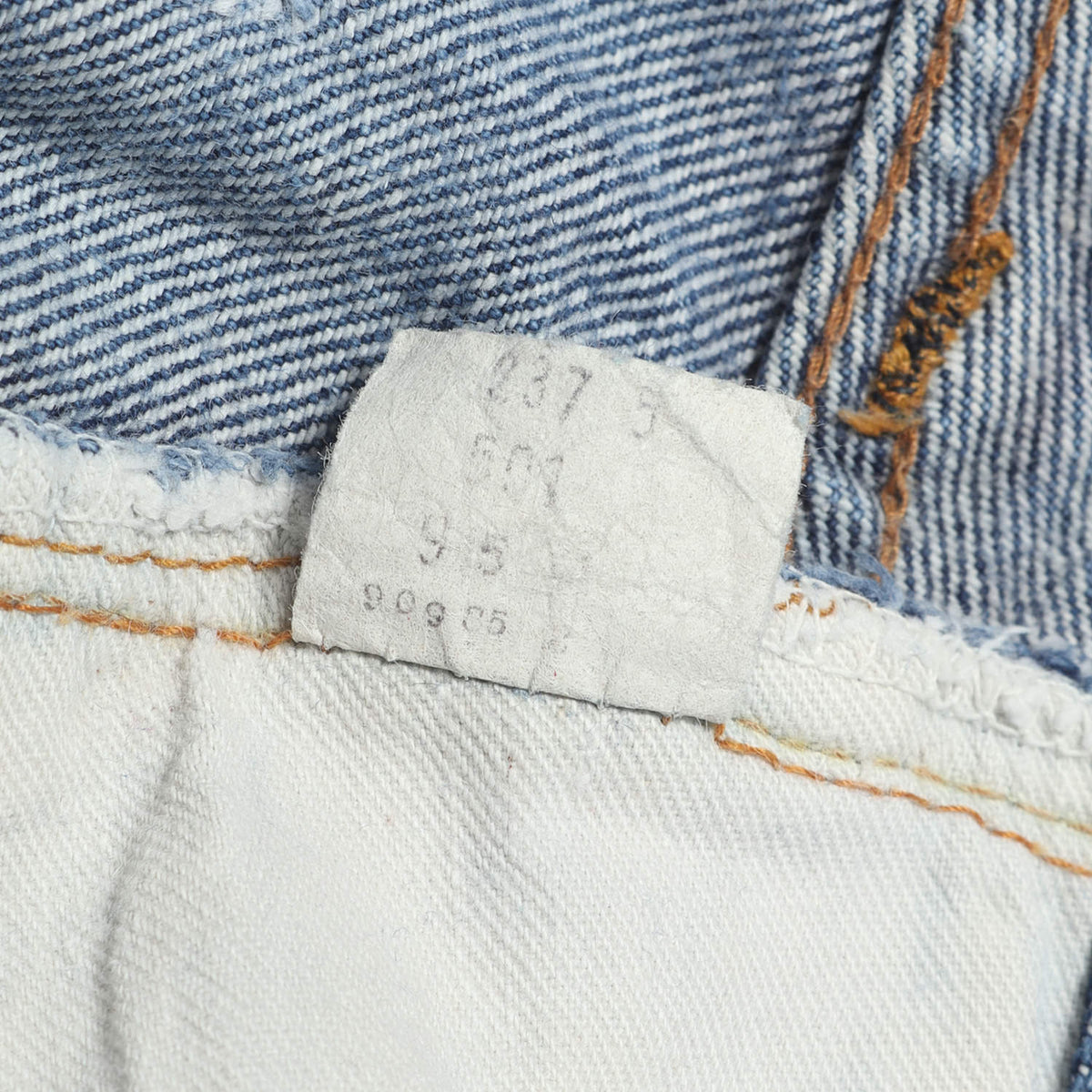 [雰囲気抜群] 70s 501 66前期 デニムパンツ / USA製 ボタン裏刻印6