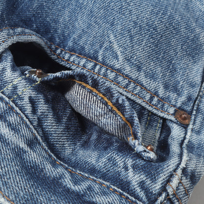 [雰囲気抜群] 70s 501 66前期 デニムパンツ / USA製 ボタン裏刻印6