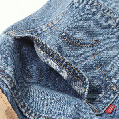 [雰囲気抜群] 70s 501 66前期 デニムパンツ / USA製 ボタン裏刻印6