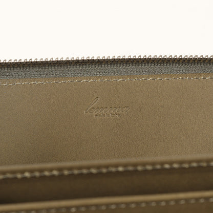 プエブロレザー エラスティコ ミドル ラウンドジップ ウォレット / 財布