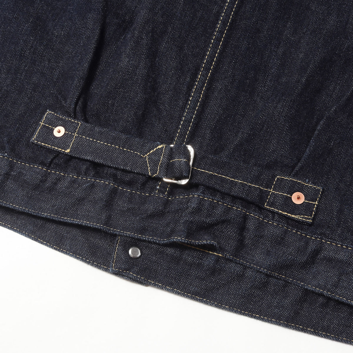 [人気モデル 濃紺] 大戦 1st タイプ Tバック デニムジャケット (S40's Jacket 14oz)