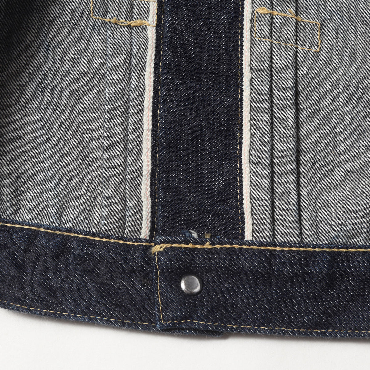 [人気モデル 濃紺] 大戦 1st タイプ Tバック デニムジャケット (S40's Jacket 14oz)