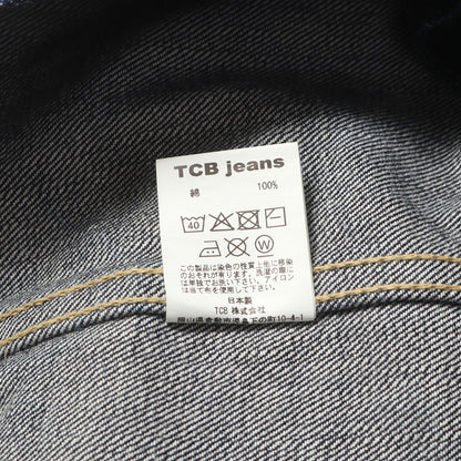 [人気モデル 濃紺] 大戦 1st タイプ Tバック デニムジャケット (S40's Jacket 14oz)
