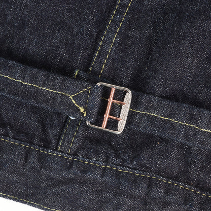 [人気モデル 濃紺] 大戦 1st タイプ Tバック デニムジャケット (S40's Jacket 14oz)