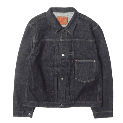 [人気モデル 濃紺] 大戦 1st タイプ Tバック デニムジャケット (S40's Jacket 14oz)