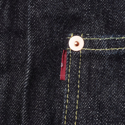[人気モデル 濃紺] 大戦 1st タイプ Tバック デニムジャケット (S40's Jacket 14oz)