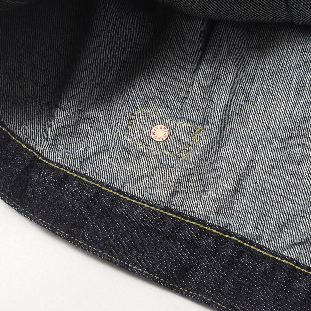 [人気モデル 濃紺] 大戦 1st タイプ Tバック デニムジャケット (S40's Jacket 14oz)