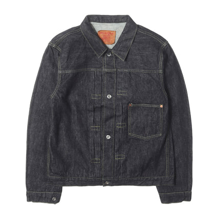 [人気モデル 濃紺] 大戦 1st タイプ Tバック デニムジャケット (S40's Jacket 14oz)