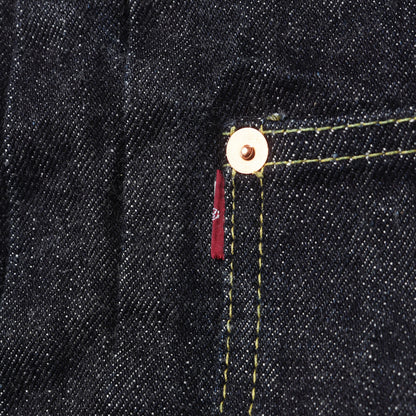 [人気モデル 濃紺] 大戦 1st タイプ Tバック デニムジャケット (S40's Jacket 14oz)