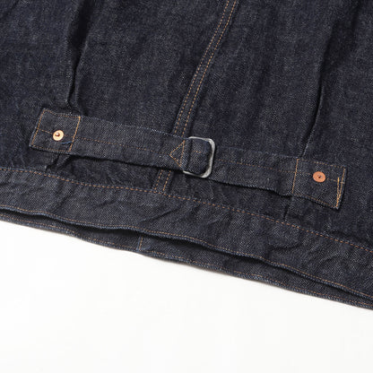 [人気モデル 濃紺] 1st アーリータイプ Tバック デニムジャケット (20's Jacket 12.5oz)
