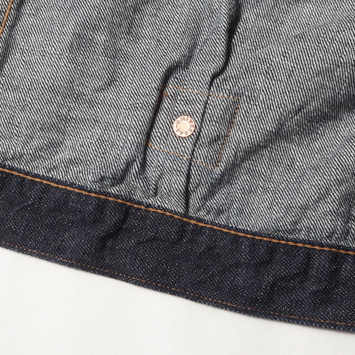 [人気モデル 濃紺] 1st アーリータイプ Tバック デニムジャケット (20's Jacket 12.5oz)