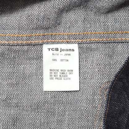 [人気モデル 濃紺] 1st アーリータイプ Tバック デニムジャケット (20's Jacket 12.5oz)