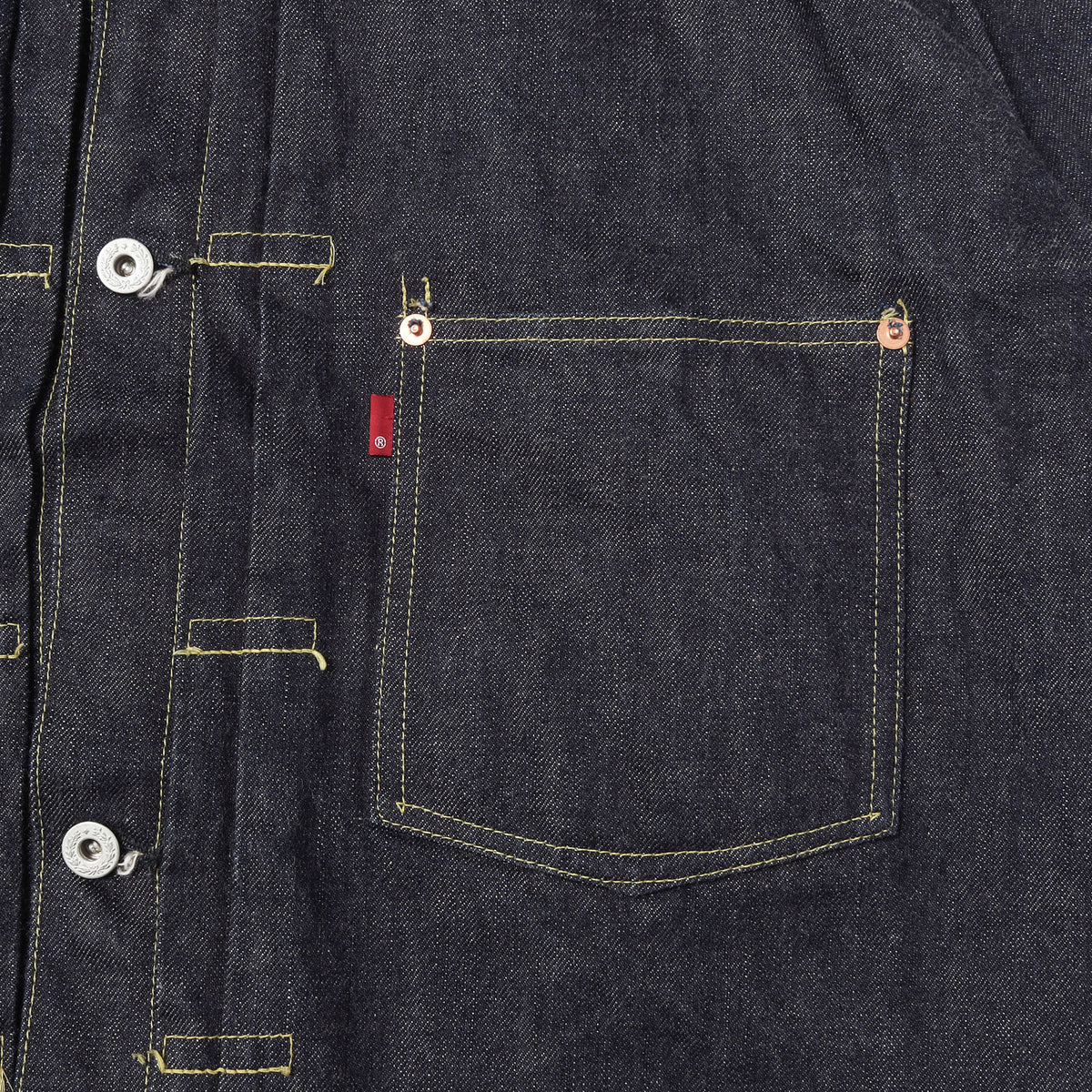 [人気モデル 濃紺] S2107-24 大戦 1st タイプ デニムジャケット (WWII WPB Regulation 13.5oz)
