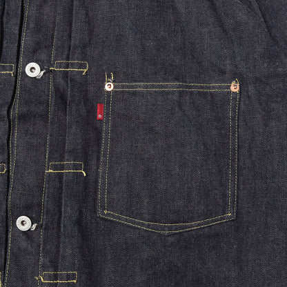 [人気モデル 濃紺] S2107-24 大戦 1st タイプ デニムジャケット (WWII WPB Regulation 13.5oz)