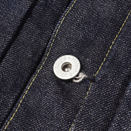 [人気モデル 濃紺] S2107-24 大戦 1st タイプ デニムジャケット (WWII WPB Regulation 13.5oz)