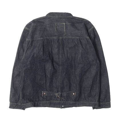 [人気モデル 濃紺] S2107-24 大戦 1st タイプ Tバック デニムジャケット (WWII WPB Regulation 13.5oz)