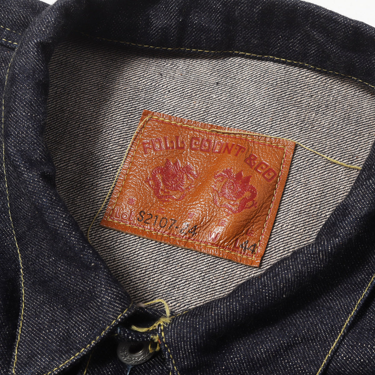 [人気モデル 濃紺] S2107-24 大戦 1st タイプ Tバック デニムジャケット (WWII WPB Regulation 13.5oz)