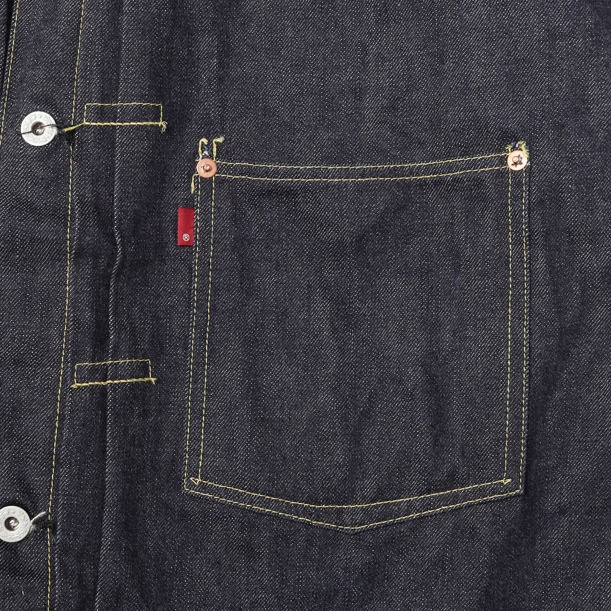 [人気モデル 濃紺] S2107-24 大戦 1st タイプ Tバック デニムジャケット (WWII WPB Regulation 13.5oz)