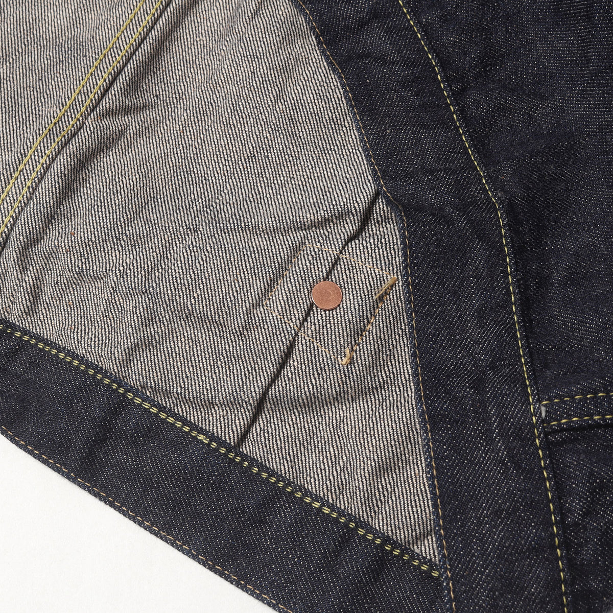 [人気モデル 濃紺] S2107-24 大戦 1st タイプ Tバック デニムジャケット (WWII WPB Regulation 13.5oz)