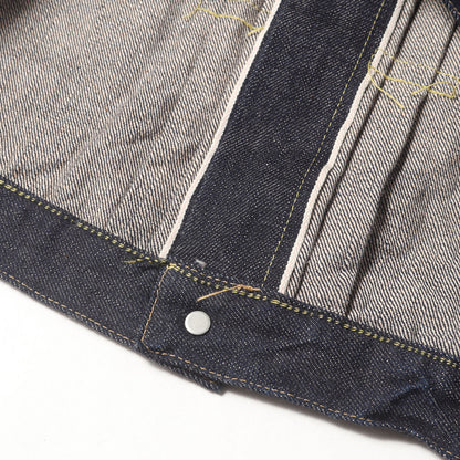 [人気モデル 濃紺] S2107-24 大戦 1st タイプ Tバック デニムジャケット (WWII WPB Regulation 13.5oz)