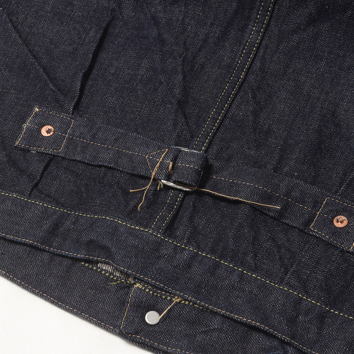 [人気モデル 濃紺] S2107-24 大戦 1st タイプ Tバック デニムジャケット (WWII WPB Regulation 13.5oz)